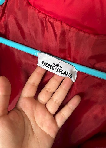 Kürklü Kırmızı Unisex Mont - Görsel 4