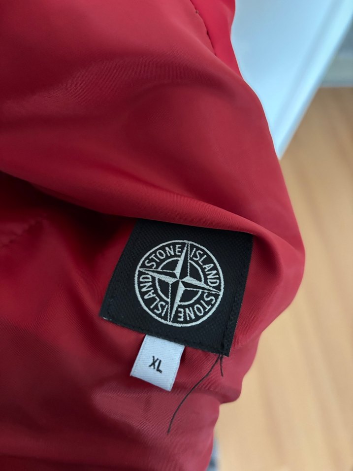 Kürklü Kırmızı Unisex Mont - Görsel 5