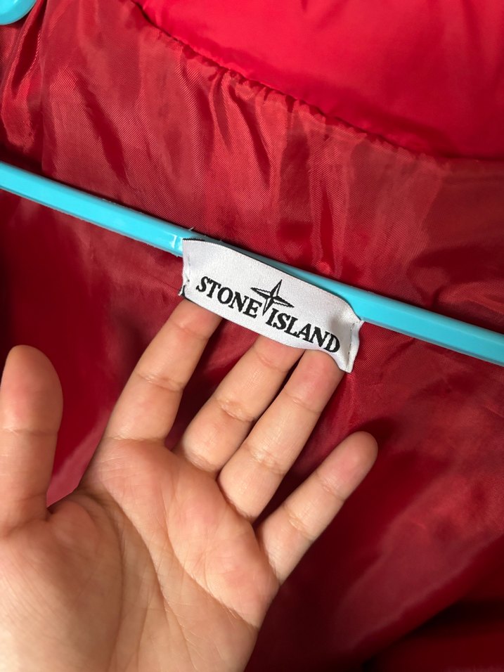 Kürklü Kırmızı Unisex Mont - Görsel 4