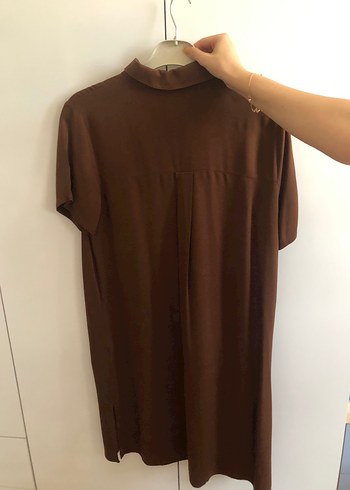 LC Waikiki Kahverengi Midi Elbise