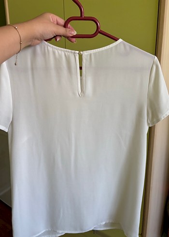 Beyaz Kadın Bluz - Görsel 2