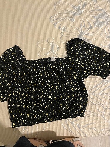H&M Hm çiçekli bluz