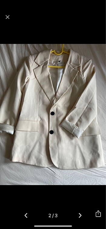 s Beden ten rengi Renk blazer ceket