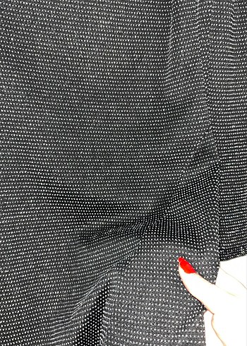 tek kol simli koyu gri şık elbise - Görsel 3