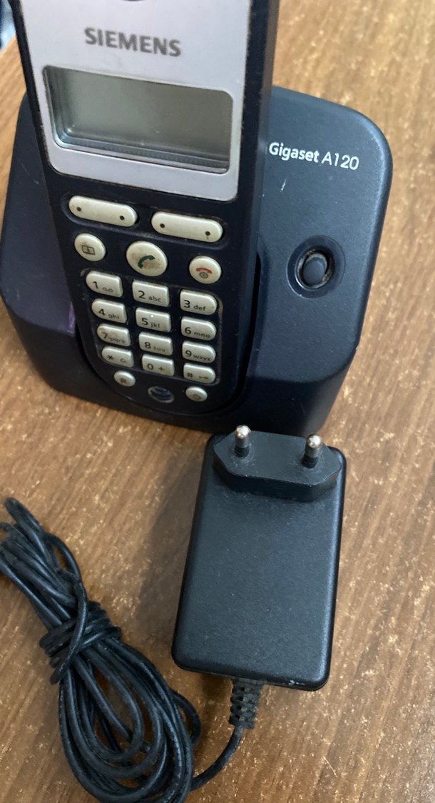 Siemens Aset A120 Siyah Telsiz Telefon - Görsel 3