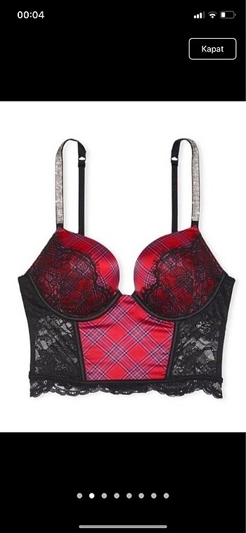 Victoria secret Bombshell 2 beden büyük gösteren push up