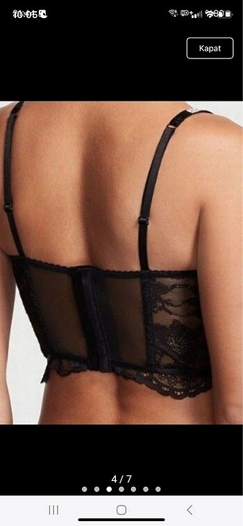 32 Beden Victoria secret Bombshell 2 beden büyük gösteren push up