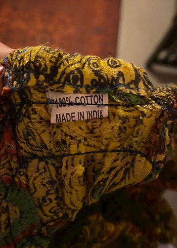 Hindistan pamuk şalvar - Görsel 5