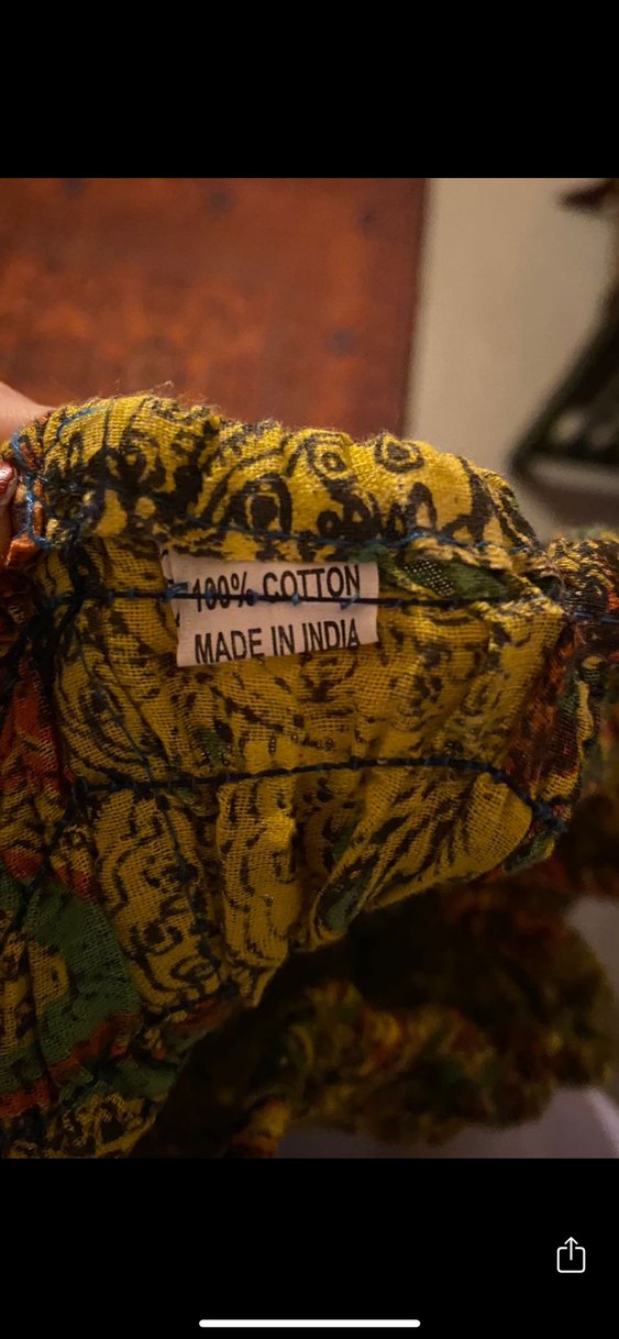 Hindistan pamuk şalvar - Görsel 5