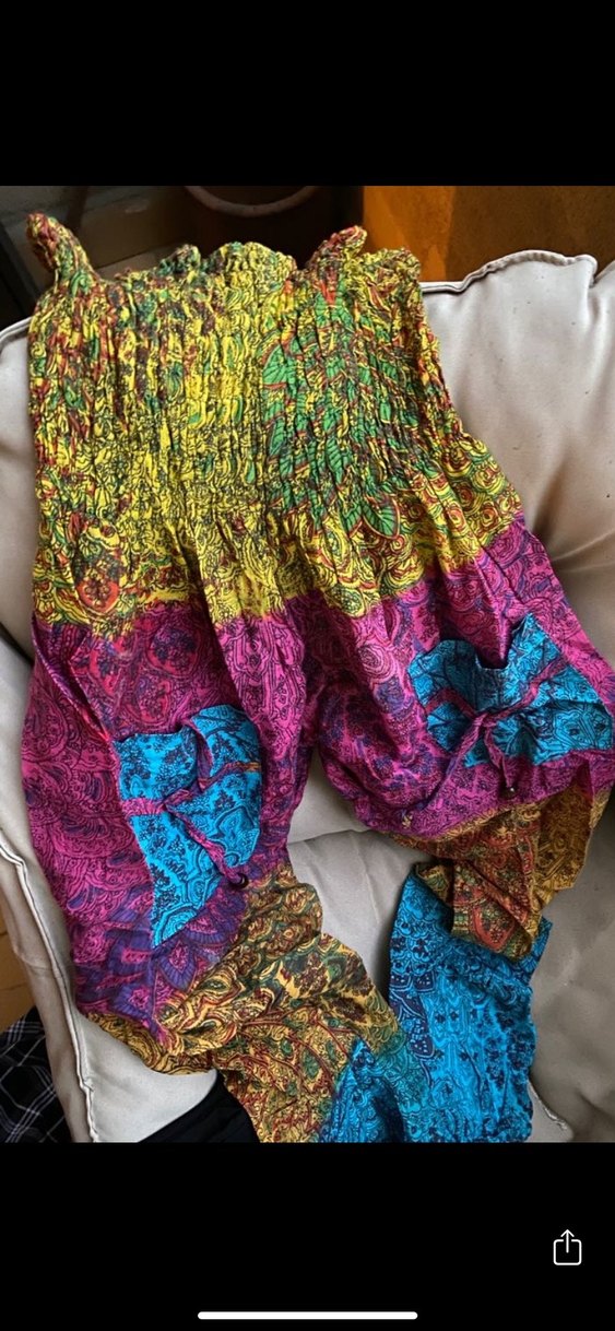 Hindistan pamuk şalvar - Görsel 2