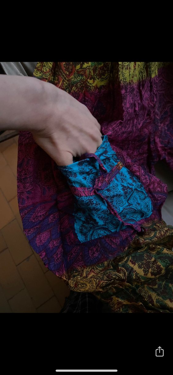 Hindistan pamuk şalvar - Görsel 3