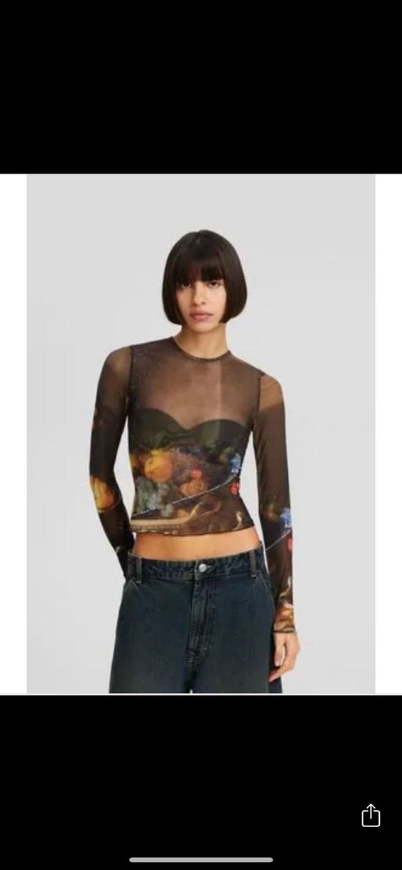 jan davidsz de heem art series bershka mesh - Görsel 2