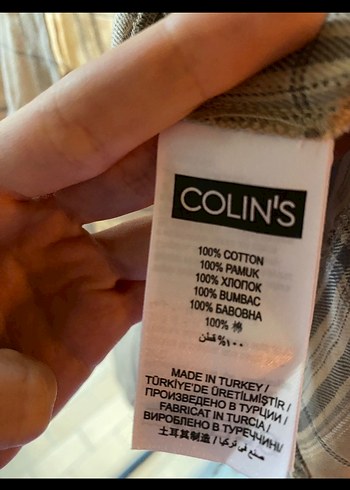 Ekose pamuk gömlek - Görsel 5