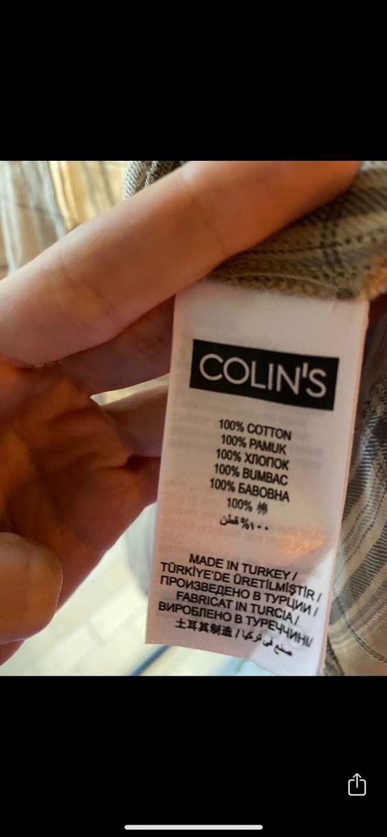 Ekose pamuk gömlek - Görsel 5