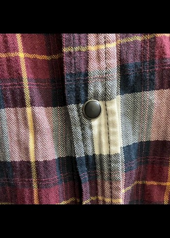 Zara Man ekose erkek gömlek relaxed fit - Görsel 4