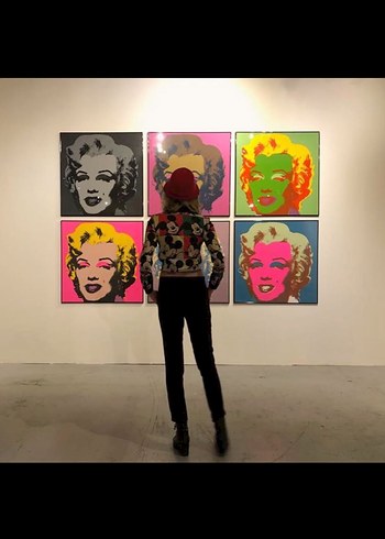 Mickey Mouse pop art Gömlek - Görsel 5