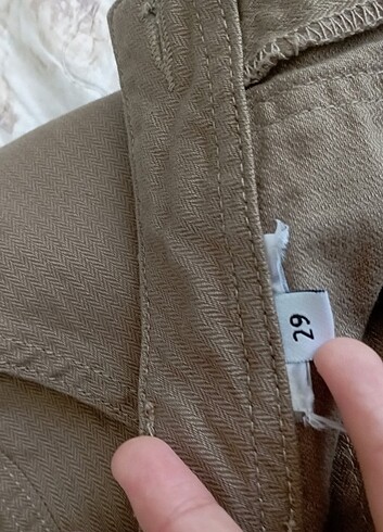 29 Beden kahverengi Renk Pantolon