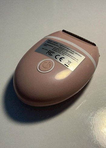 Pastel pembe Renkli Epilatör - Görsel 2