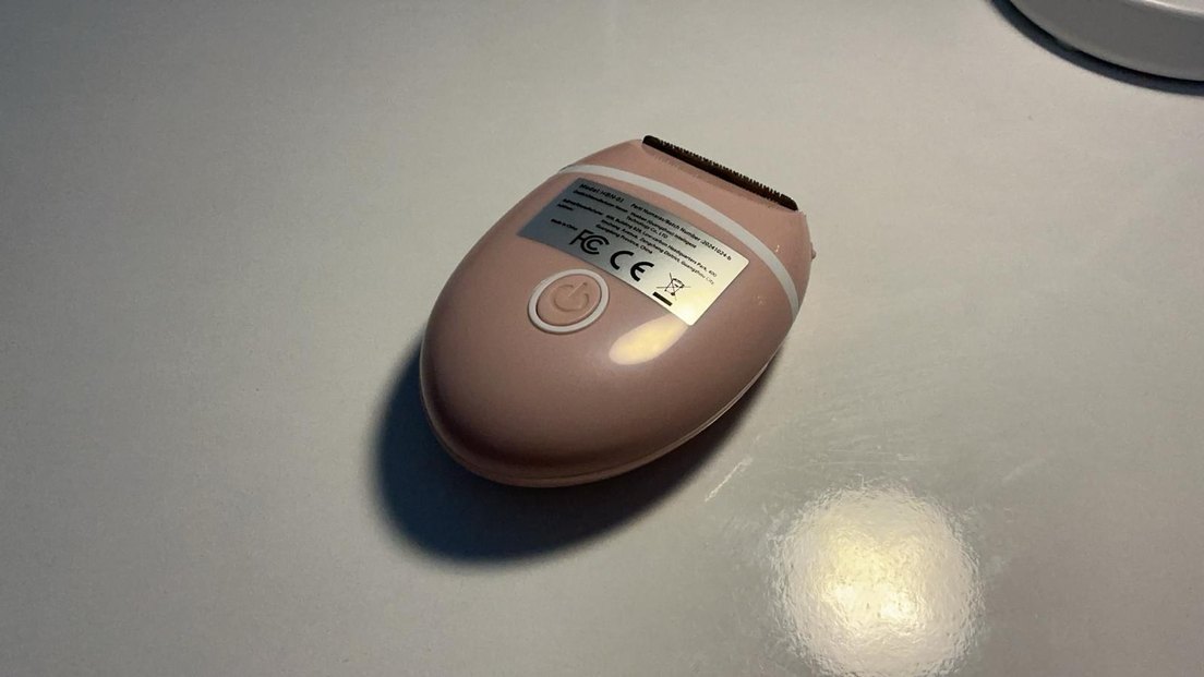 Pastel pembe Renkli Epilatör - Görsel 2