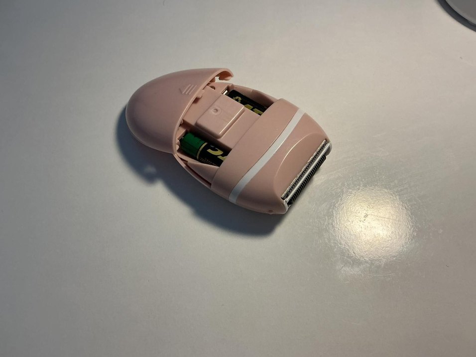 Pastel pembe Renkli Epilatör - Görsel 3