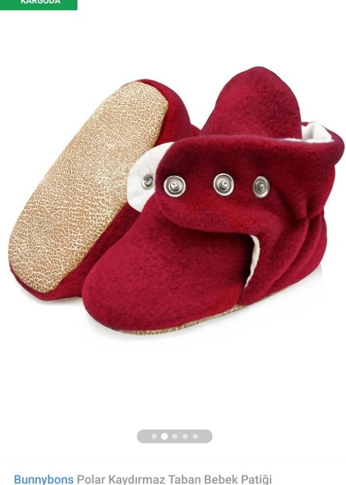 Kışlık patik  - Görsel 2