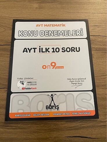 Barış ayt ilk 10 soru