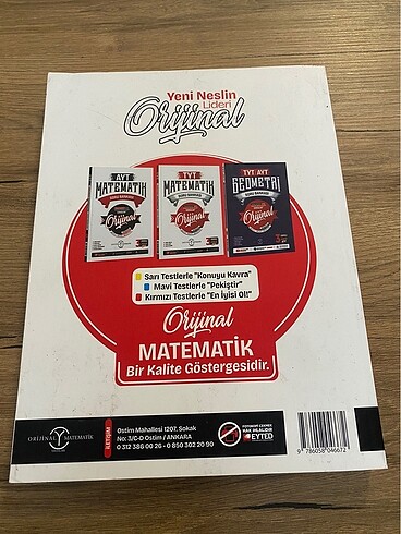  Orijinal tyt soru bankası