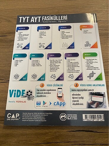  Çap analitik fasikülü