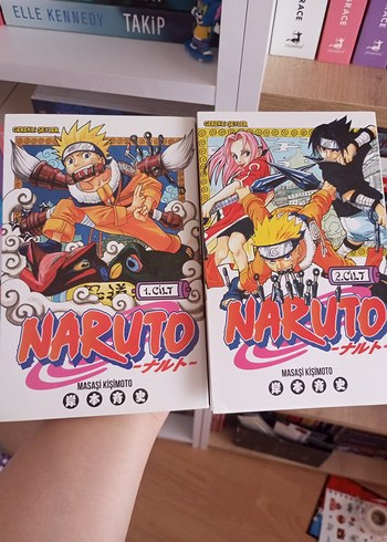 Naruto Cilt 1 ve 2 Manga Seti
