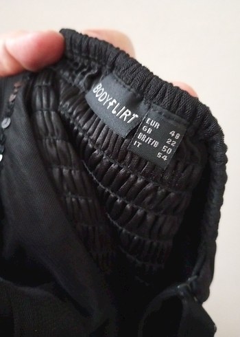 Siyah Drapeli Straplez Midi Gotik Elbise - Görsel 6