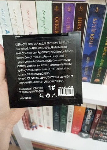 Mt Cosmetics Renkli 16'lı Göz Farı Paleti - Görsel 3