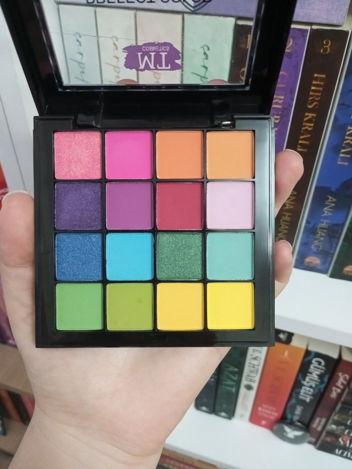 Mt Cosmetics Renkli 16'lı Göz Farı Paleti - Görsel 2