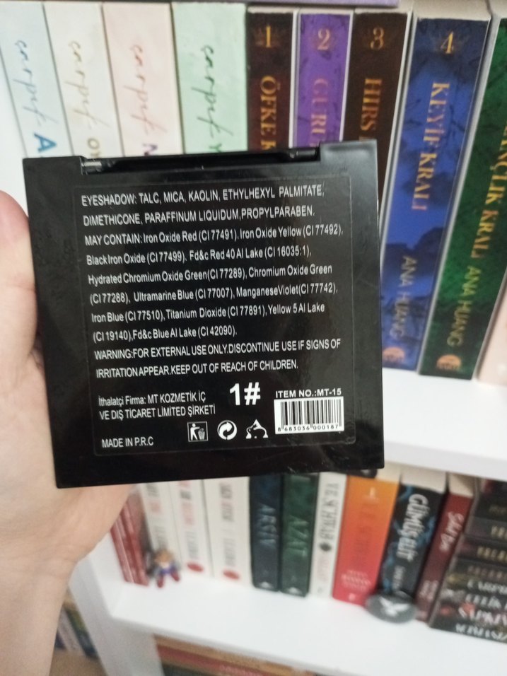 Mt Cosmetics Renkli 16'lı Göz Farı Paleti - Görsel 3