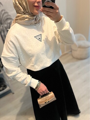 Guess Guess sweat guess taşlı sweat