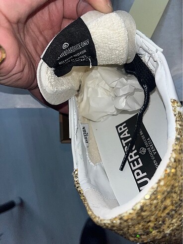40 Beden beyaz Renk Golden goose ayakkabı