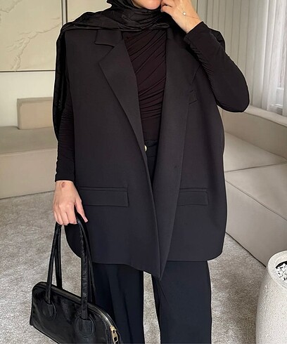 m Beden Blazer yelek