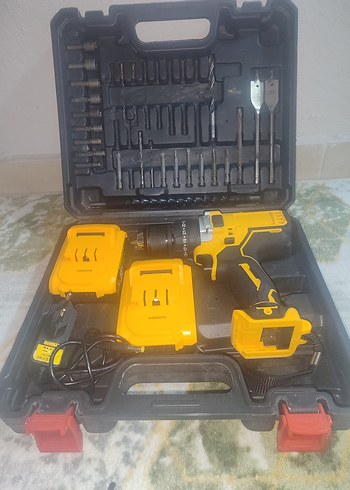 Diger Sarı Matkap Seti ve Uç Aparatları
