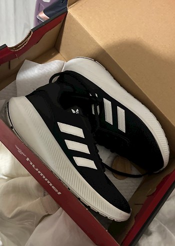 Adidas Siyah Beyaz Erkek Spor Ayakkabı - Görsel 2