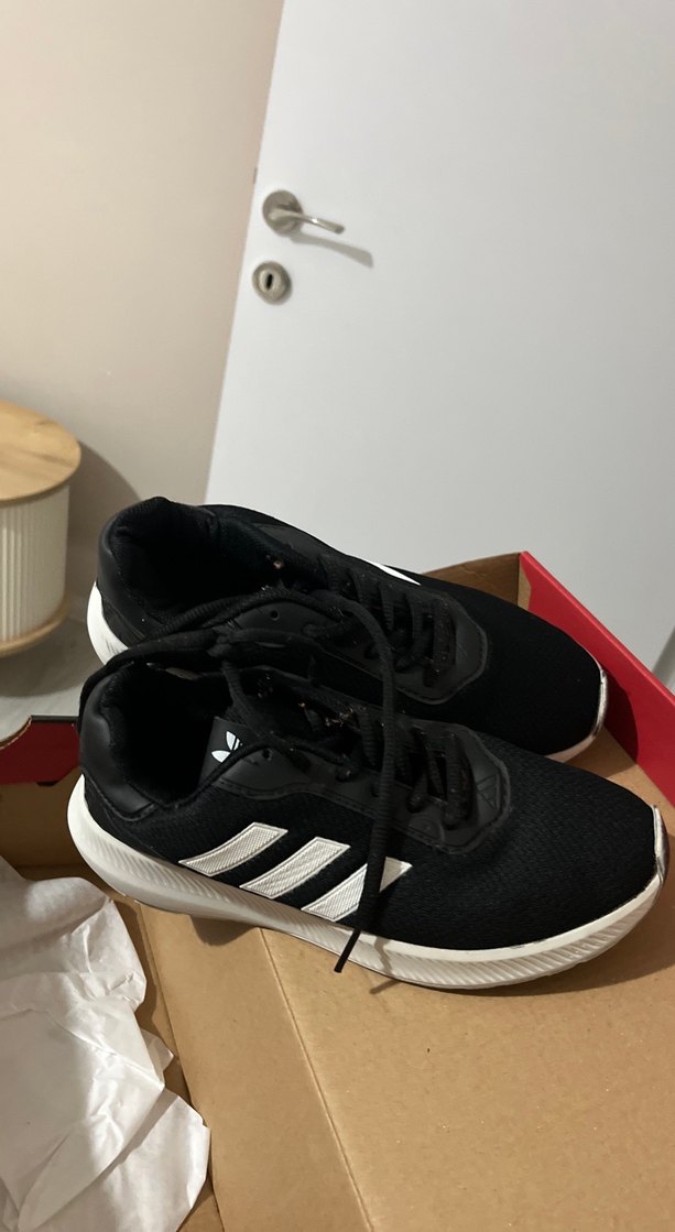 Adidas Siyah Beyaz Erkek Spor Ayakkabı - Görsel 3