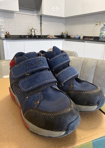 Polaris deri çocuk ayakkabısı 1-2 kez kullanıldı 28 numara - Görsel 2