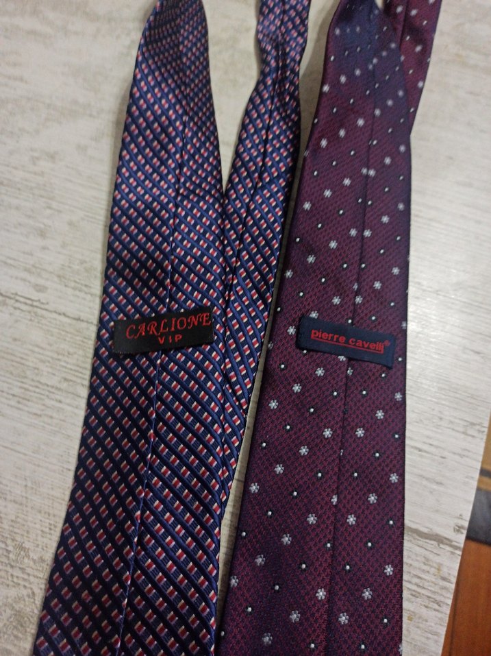 Koyu Bordo İş Kravatı - Görsel 3