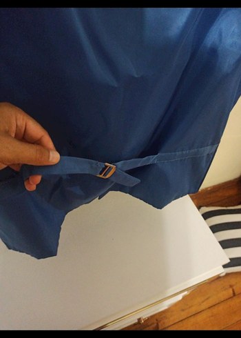 Düğmeli Mavi Erkek Yelek - Görsel 5