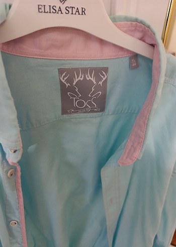 Zara Pastel Mavi Uzun Kollu Gomlek