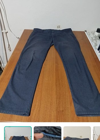 Zara Koyu Mavi Denim Jean