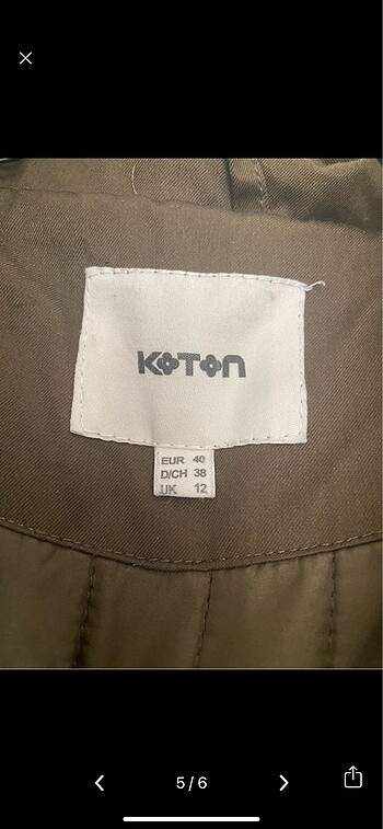 40 Beden Kalın mont