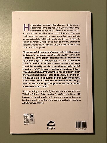  Düşmanlığın Faydaları Wilhelm Schmid