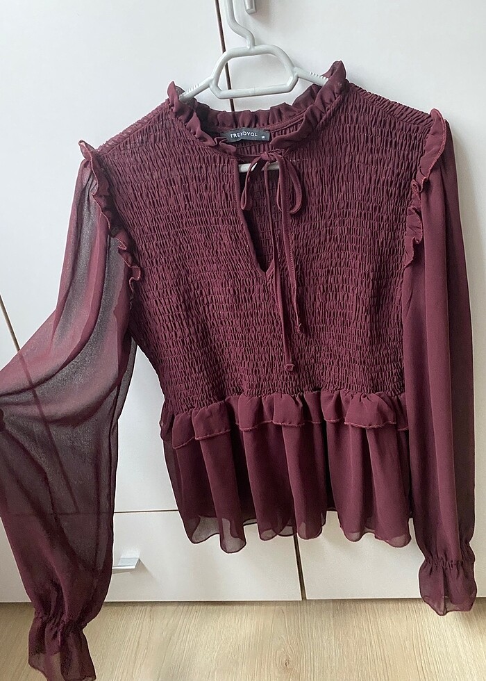 Trendyolmilla transparan üst - Görsel 2