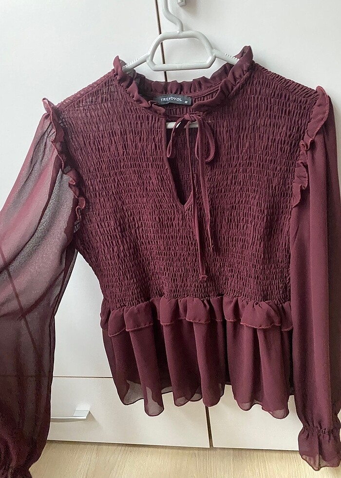 Trendyolmilla transparan üst - Görsel 3