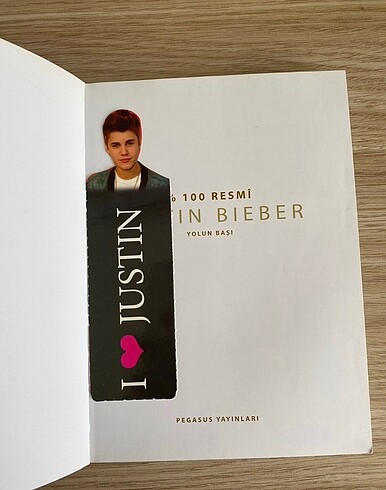  Beden Justin Bieber Yolun Başı Kitabı