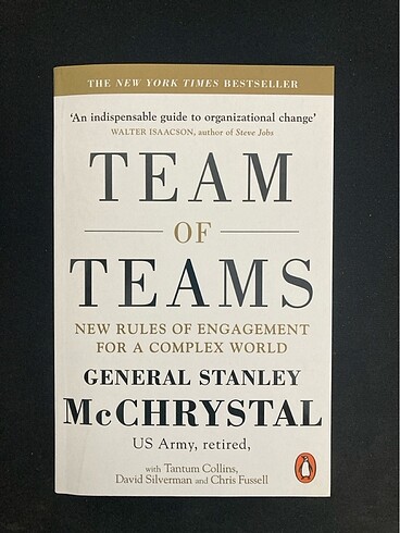 Team of Teams - General Stanley McChrystal